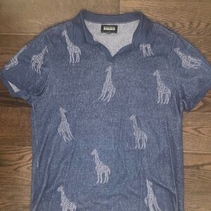 Bonobos knit polo mens medium